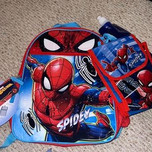 Kids backpack with lunch bag and water bag brand new